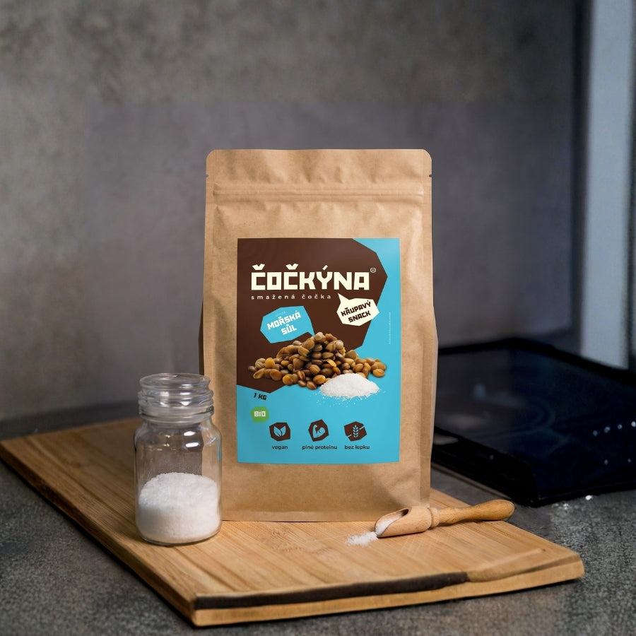 Křupavá Čočka - Mořská sůl BIO - 1 kg