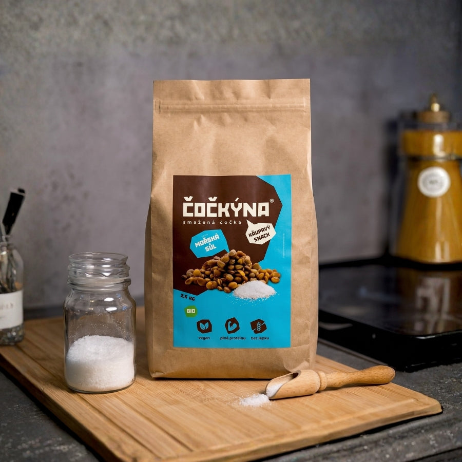 Křupavá Čočka - Mořská sůl BIO - 2.5 kg