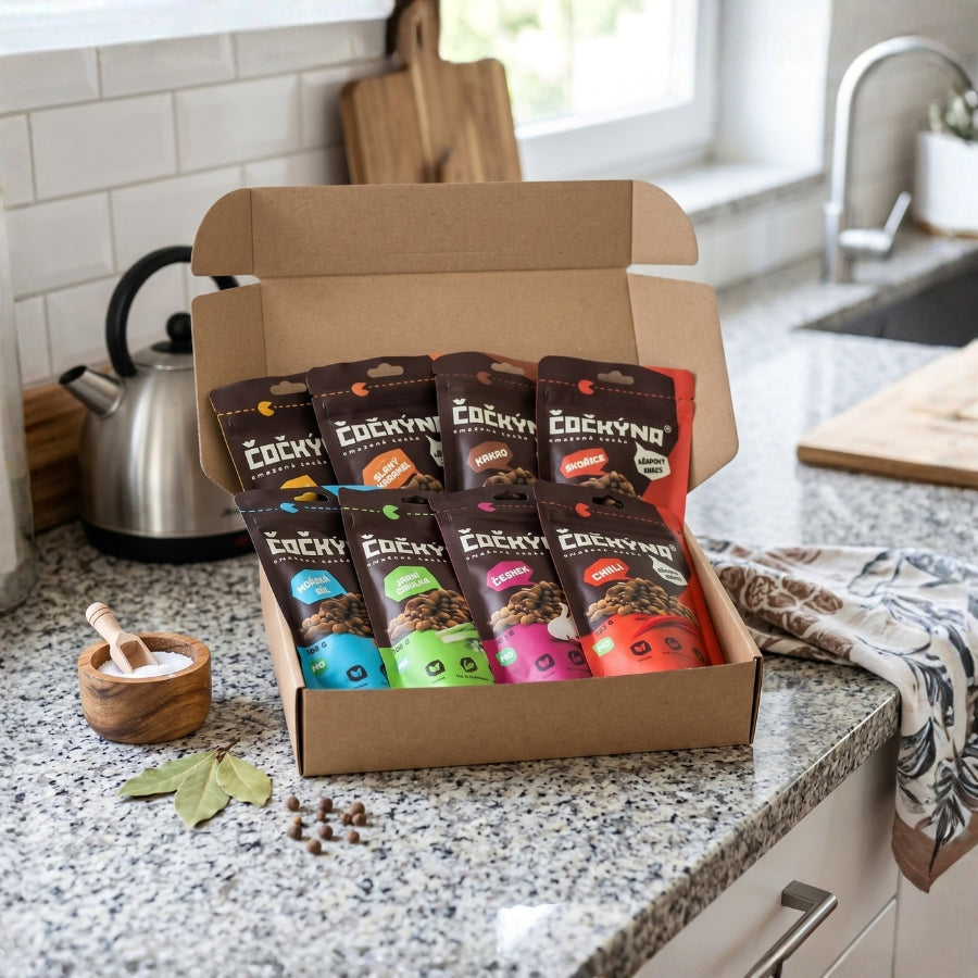 Ochutnávkový box - BIO 800g (8x100g)