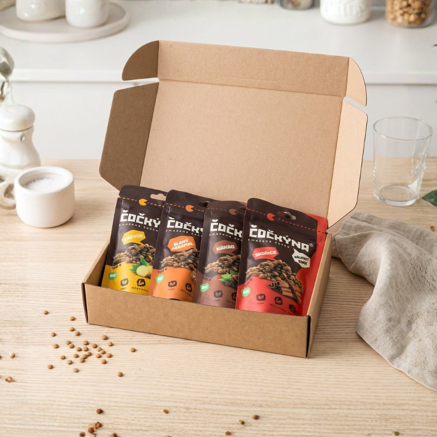 Ochutnávkový box - sladký BIO 400g (4x100g)